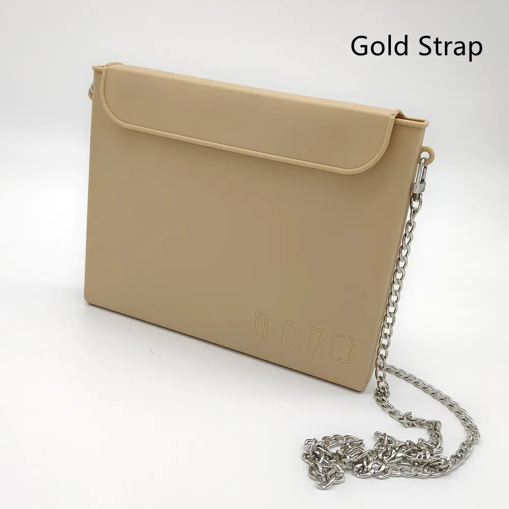 Luxe Silicone Cosmetic Tote for Women