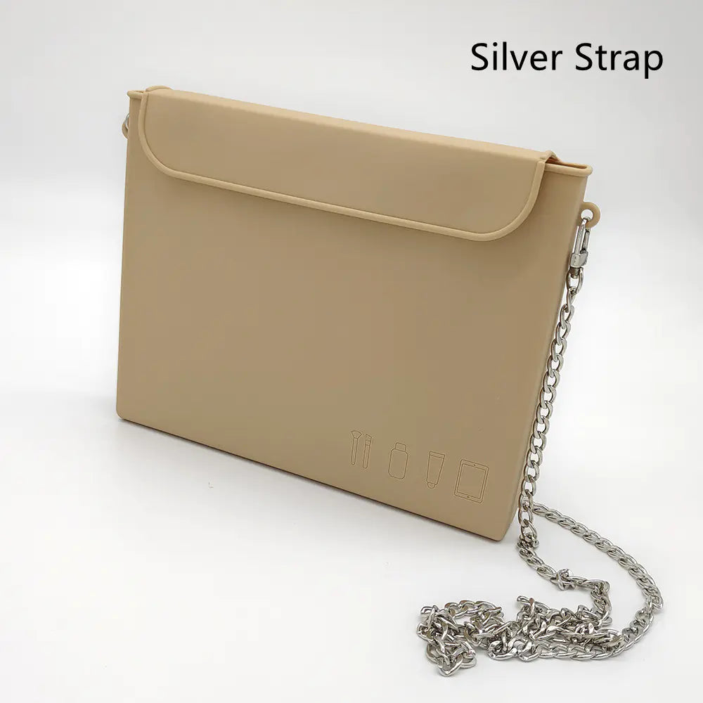Luxe Silicone Cosmetic Tote for Women