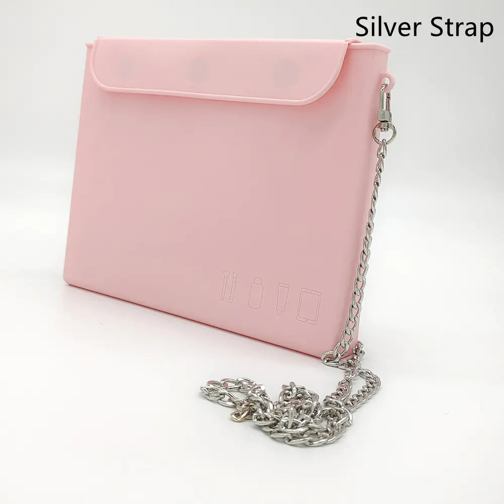Luxe Silicone Cosmetic Tote for Women