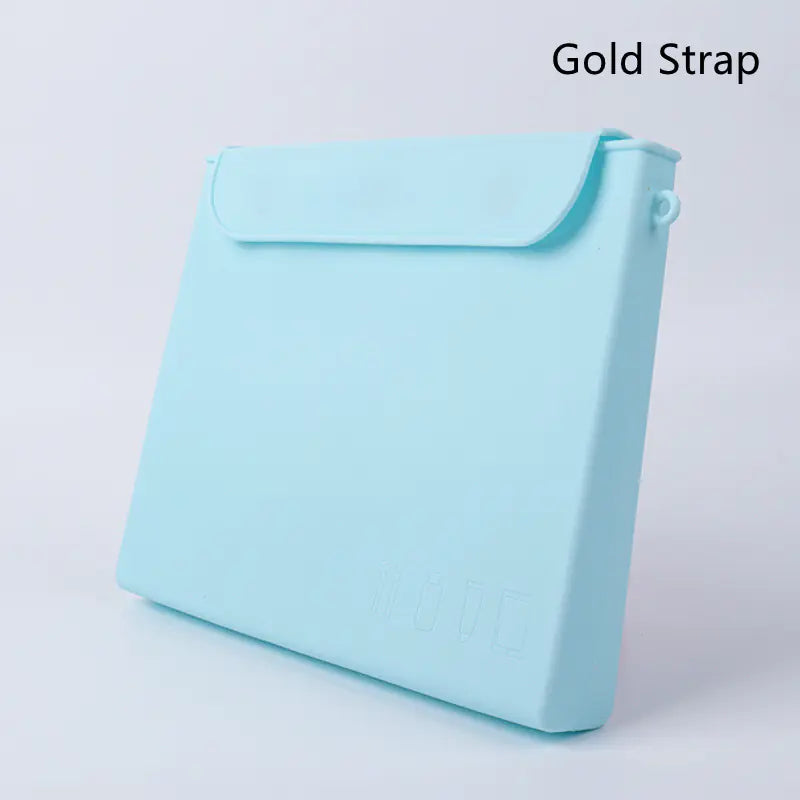 Luxe Silicone Cosmetic Tote for Women
