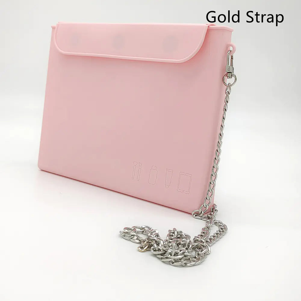 Luxe Silicone Cosmetic Tote for Women